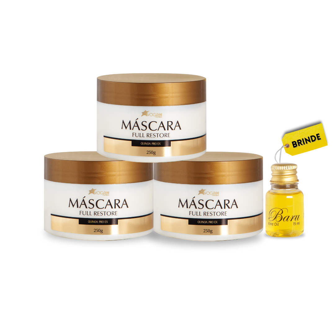 Combo Mascara Vivare SOS - Hidratação Intensiva- 4 unidades