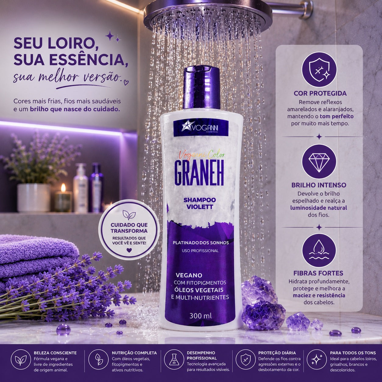 Shampoo Violett Graneh 300ml
