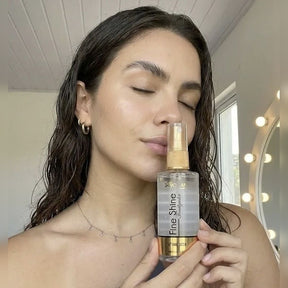 Finalizador Fine Shine Voganni Brilho Protetor Termico Capilar 60ml