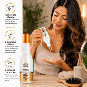 Leave-in Voganni Sos Vivare Antifrizz Protetor Térmico 250ml