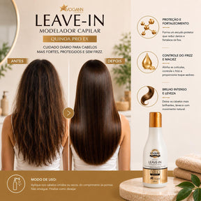 Leave-in Voganni Sos Vivare Antifrizz Protetor Térmico 250ml