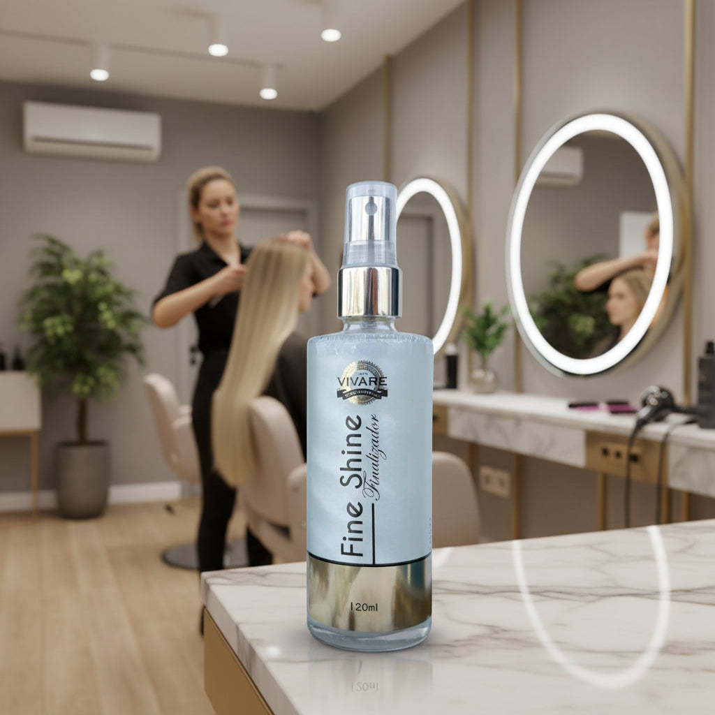 Finalizador Fine Shine Voganni Brilho E Proteção 120ml