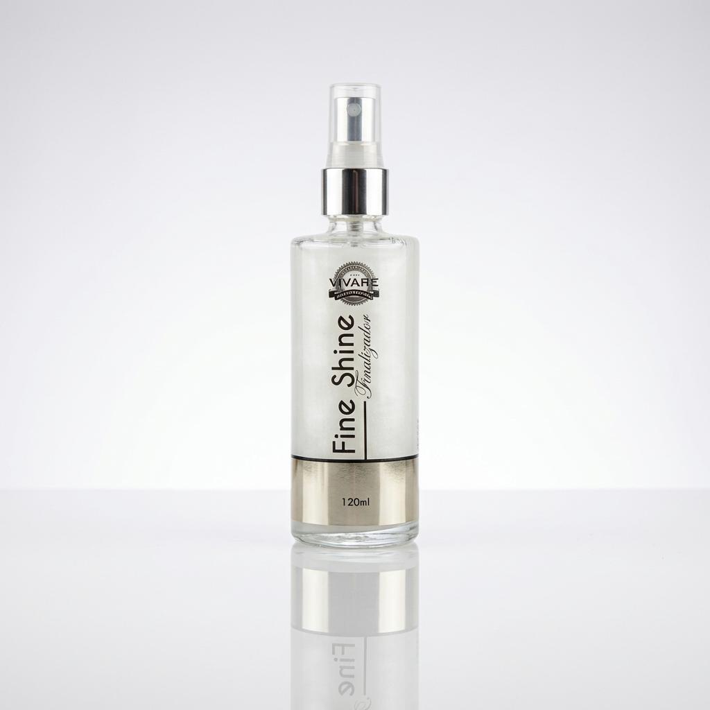 Finalizador Fine Shine Voganni Brilho E Proteção 120ml