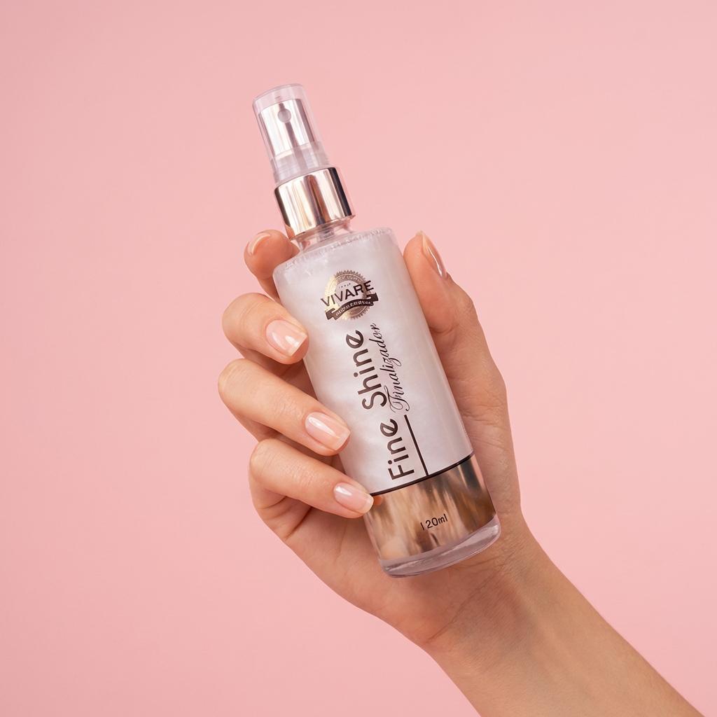 Finalizador Fine Shine Voganni Brilho E Proteção 120ml