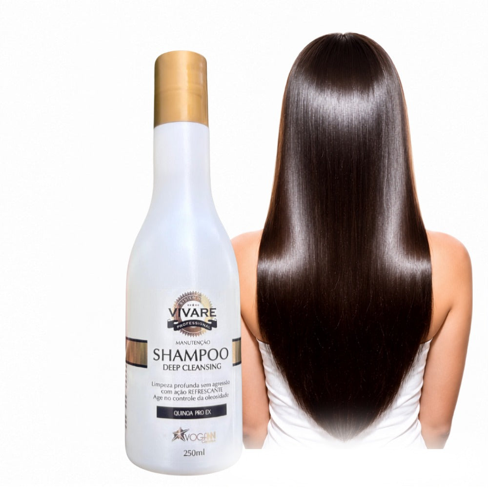 Shampoo Deep Cleasing Voganni Anti Caspa Anti Oleosidade Anti residuo