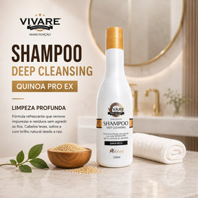Shampoo Deep Cleasing Voganni Anti Caspa Anti Oleosidade Anti residuo