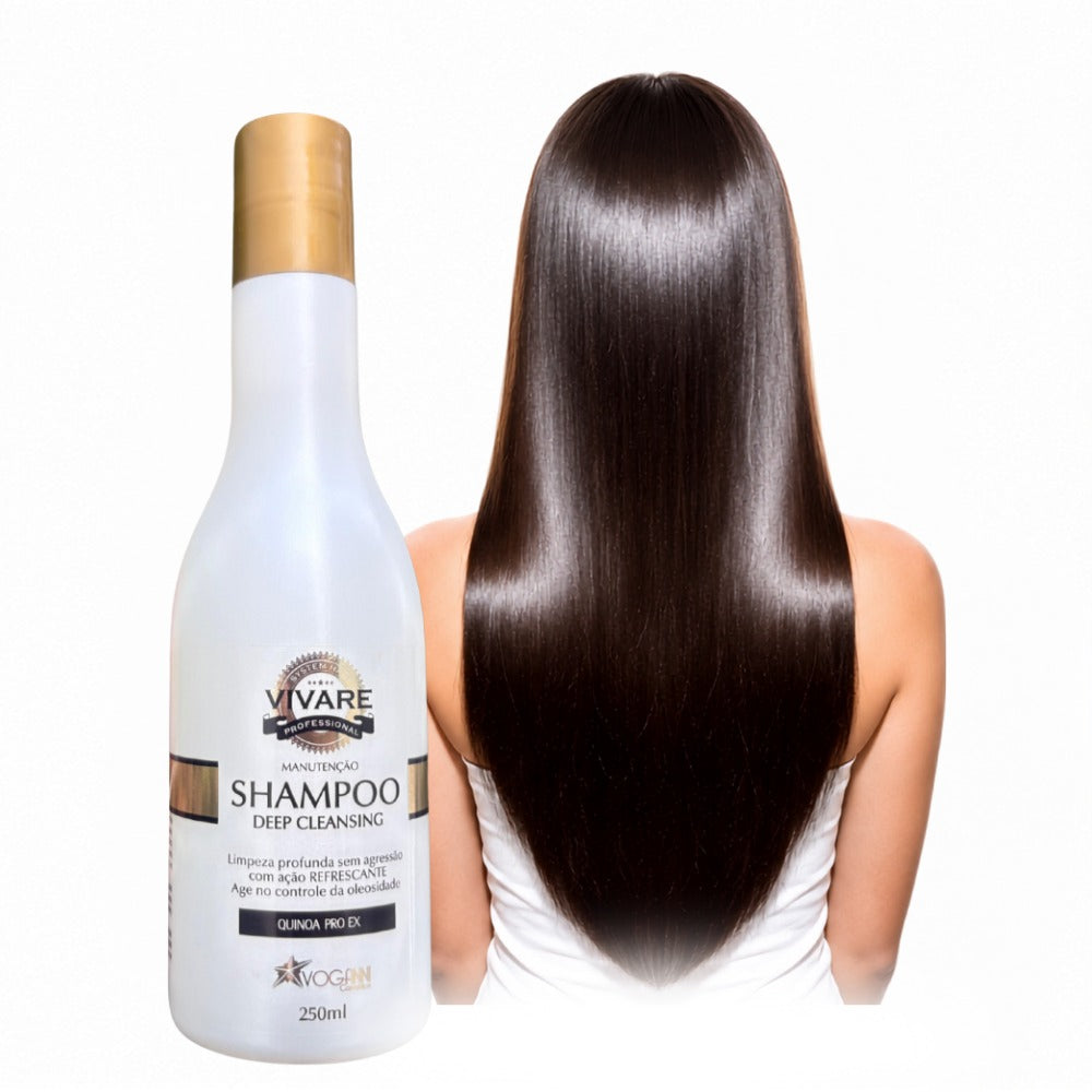Shampoo Deep Cleasing Voganni Anti Caspa Anti Oleosidade Anti residuo