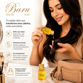 Óleo Capilar Voganni Brilho Nutrição Baru Oil 15ml