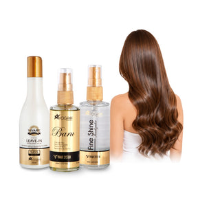 Kit Luminous True Voganni Finalizaçã Brilho Hidratação