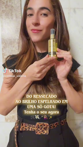 Óleo Capilar Voganni Brilho Nutrição Baru Oil 60ml