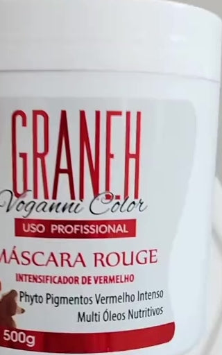 Máscara Graneh Voganni Rouge Intensificadora Brilho Hidratação